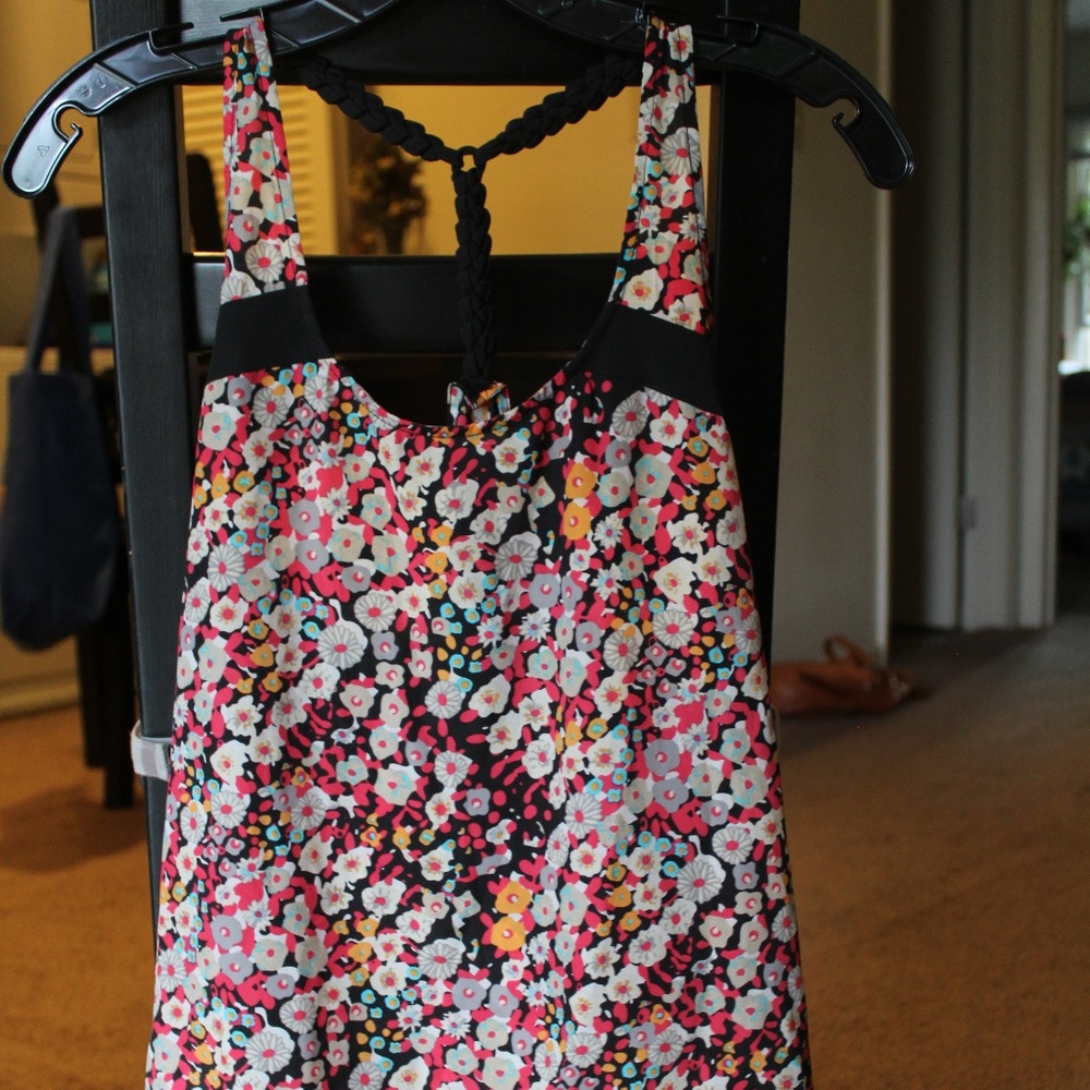 Floral Tank Top Blouse